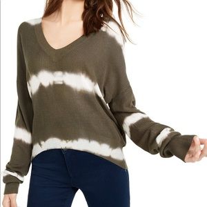 Crave Fame Juniors' Tie-Dyed
Pullover Sweater